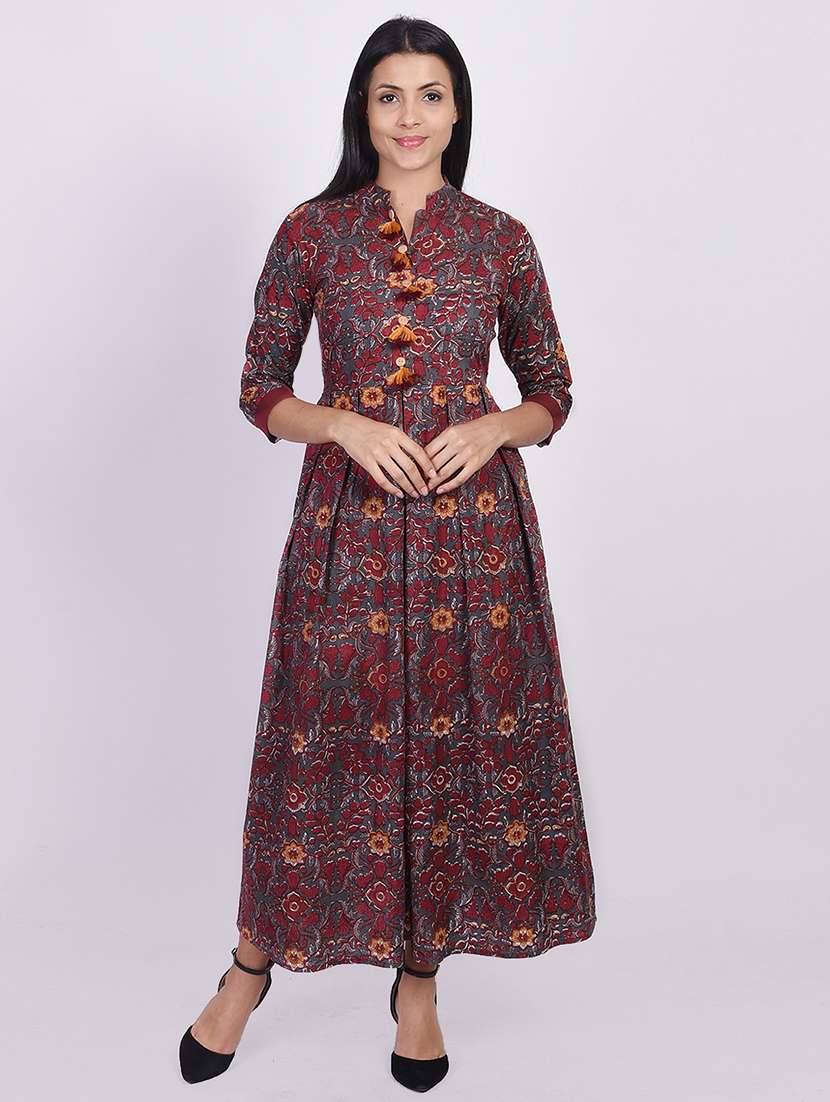 mandarin neck floral top 