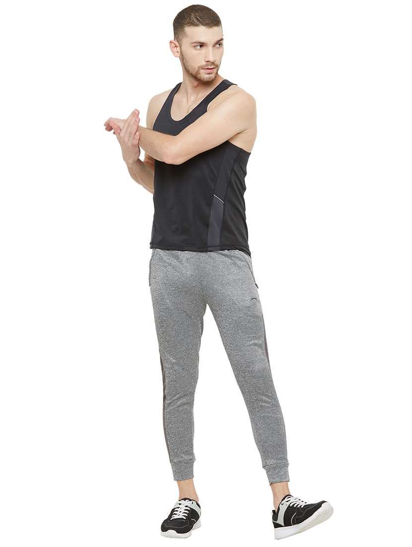 grey side striped jogger - 17219101 -  Standard Image - 3