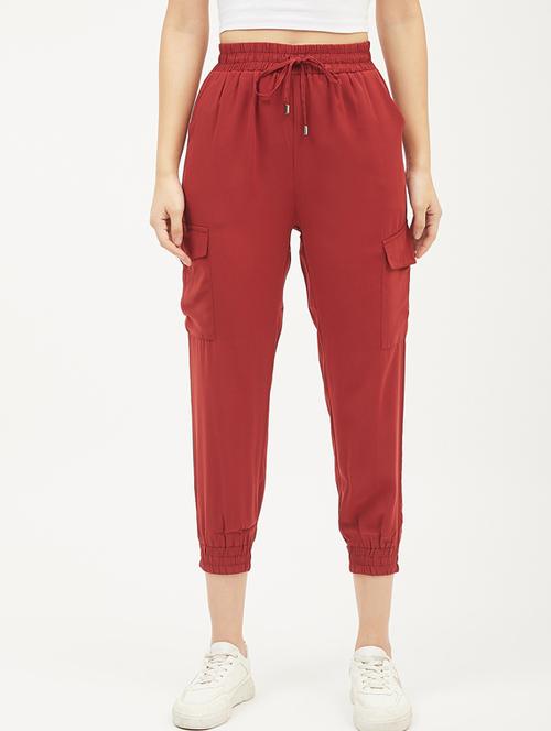 drawstring waist cargo pants  - 17225212 -  Standard Image - 0