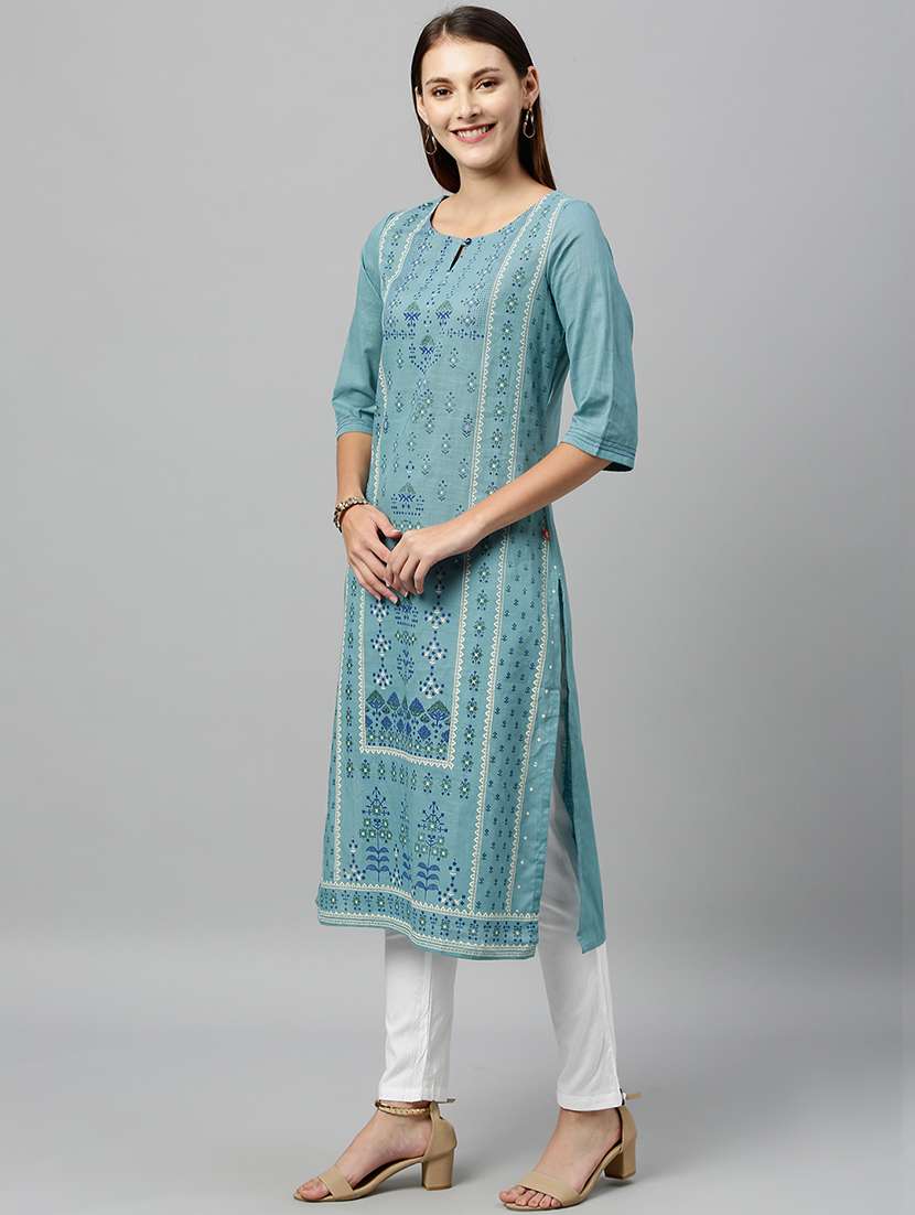 Floral Straight Kurta