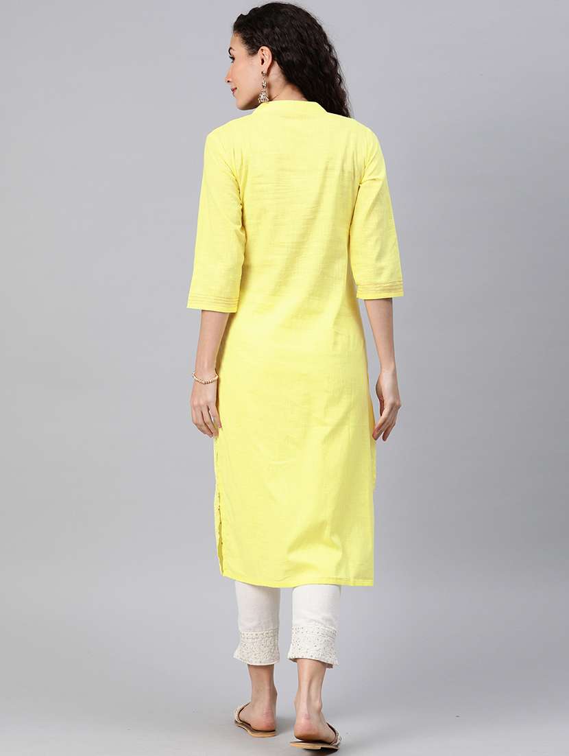 Paisley Straight Kurta