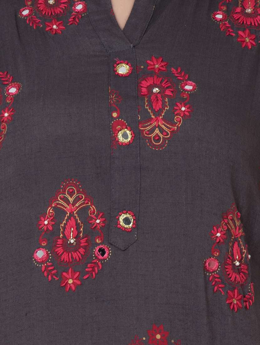 women's straight kurta - 17225884 -  Standard Image - 3