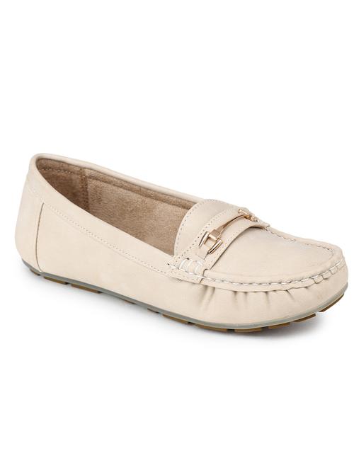white slip on loafers - 17227662 -  Standard Image - 0