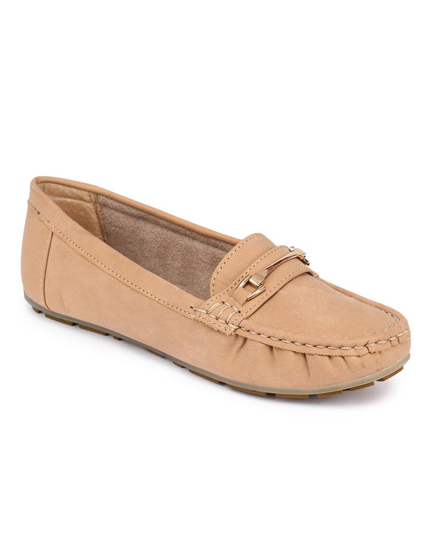 beige slip on loafers - 17227664 -  Zoom Image - 0