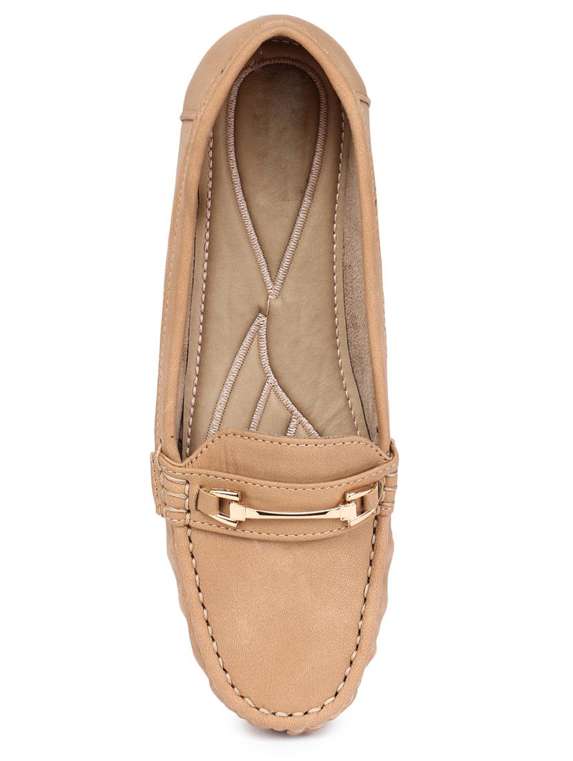 beige slip on loafers - 17227664 - Standard Image - 3