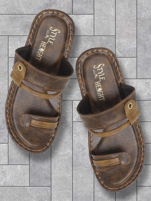 tan toe separator sandals - 17228157 -  Standard Image - 0