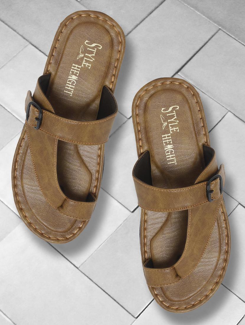 tan toe separator sandals - 17228159 - Zoom Image - 0