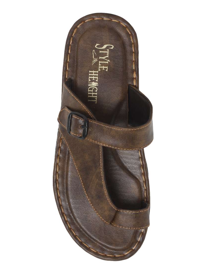 brown toe separator sandals - 17228161 -  Standard Image - 3