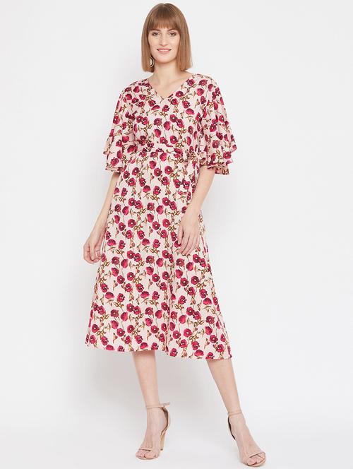 women's floral dress - 17228288 - Standard Image - 0