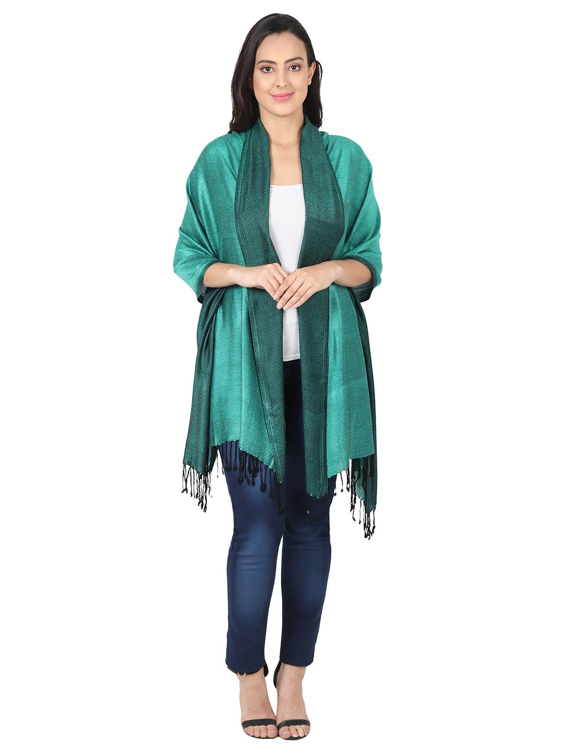 multi colored viscose stole - 17229569 - Zoom Image - 0
