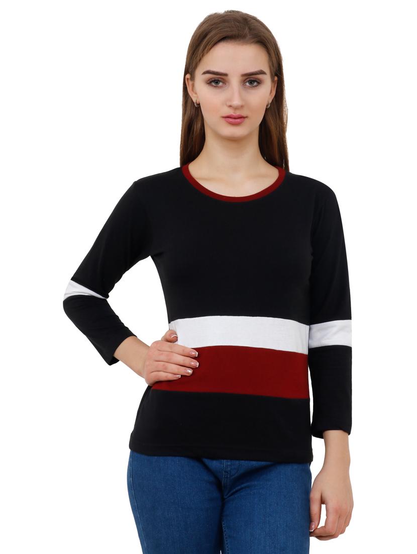 color block tee - 17229787 - Zoom Image - 0