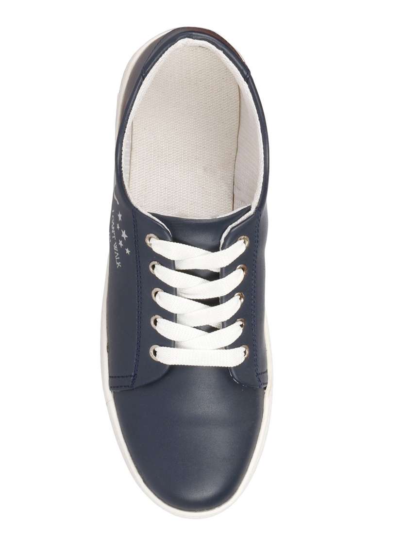 blue lace-up sneakers - 17231795 -  Standard Image - 3
