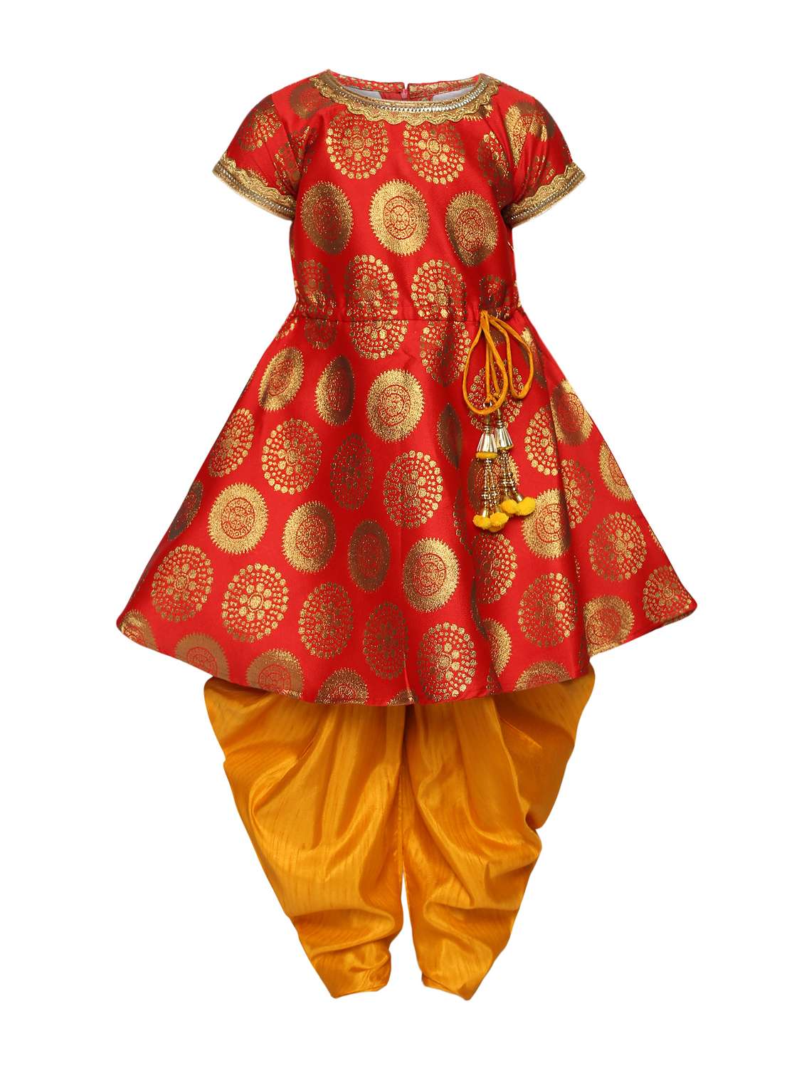 red georgette suit set - 17234115 - Zoom Image - 0