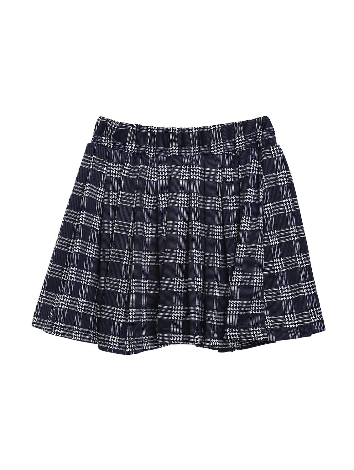 blue rayon flared skirt - 17234123 - Zoom Image - 0