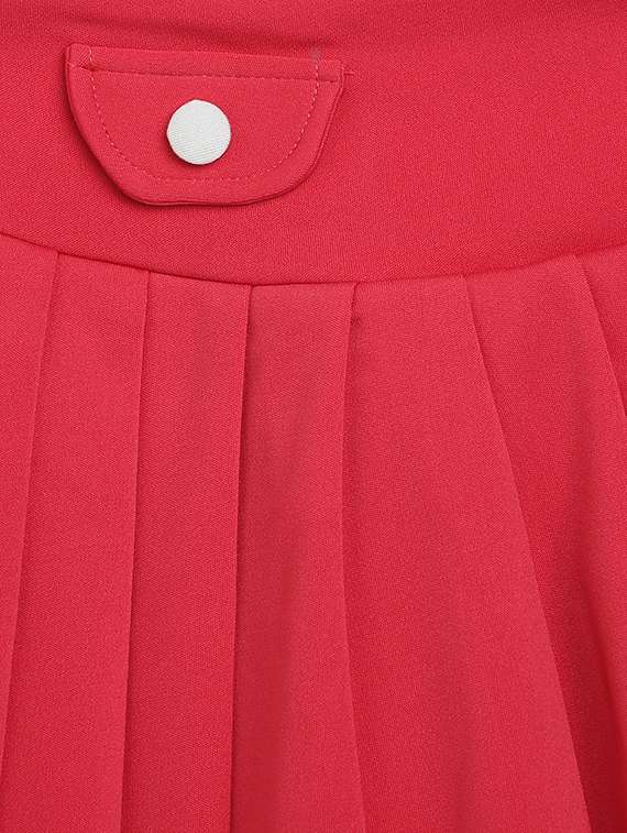 pink rayon skirt top twin sets & jump suit - 17234127 - Standard Image - 5