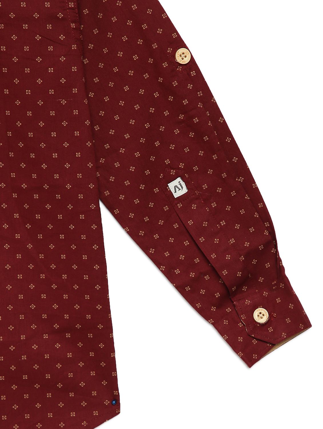 red cotton shirt - 17237234 - Standard Image - 3