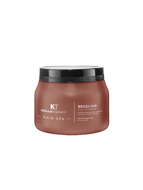 kt professional kehairtherapy brazilian silk masque keratin hair spa - 500 ml - 17237317 - Standard Image - 0