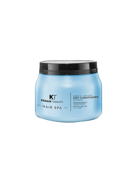 kt professional kehairtherapy keratin infused deep conditioning masque hair spa - 500 ml - 17237319 - Zoom Image - 0