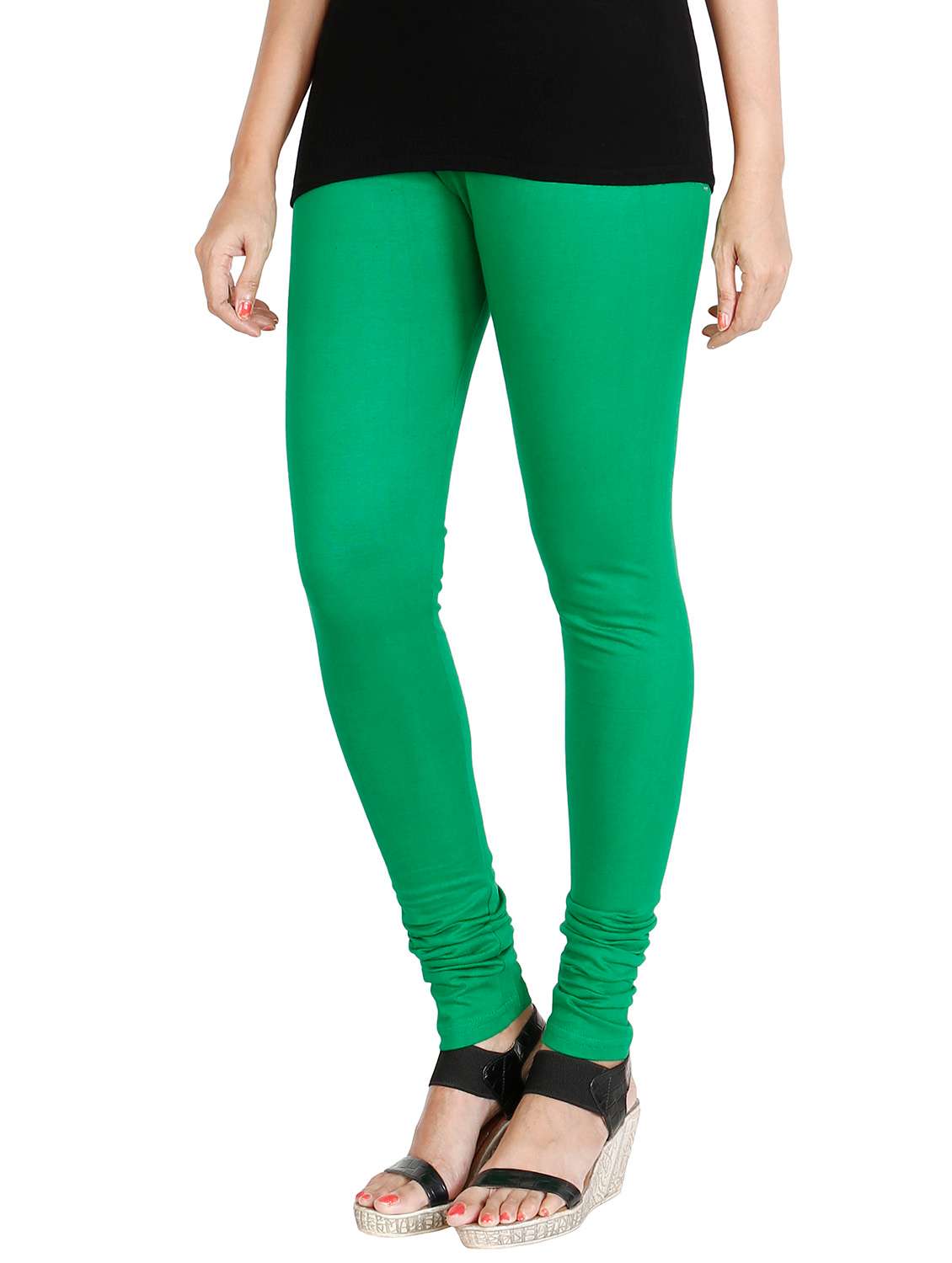 Buy online Cotton Lycra Legging Set Of 
