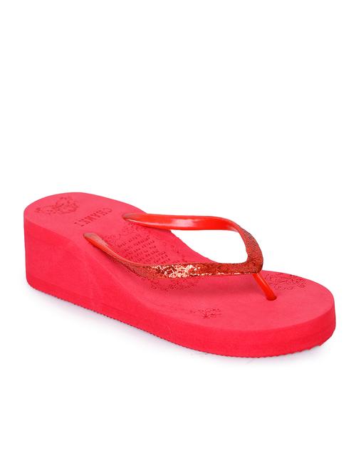 red toe separator flip flops - 17238414 - Standard Image - 0