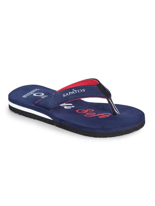 navy toe separator flip flops - 17238423 -  Standard Image - 0