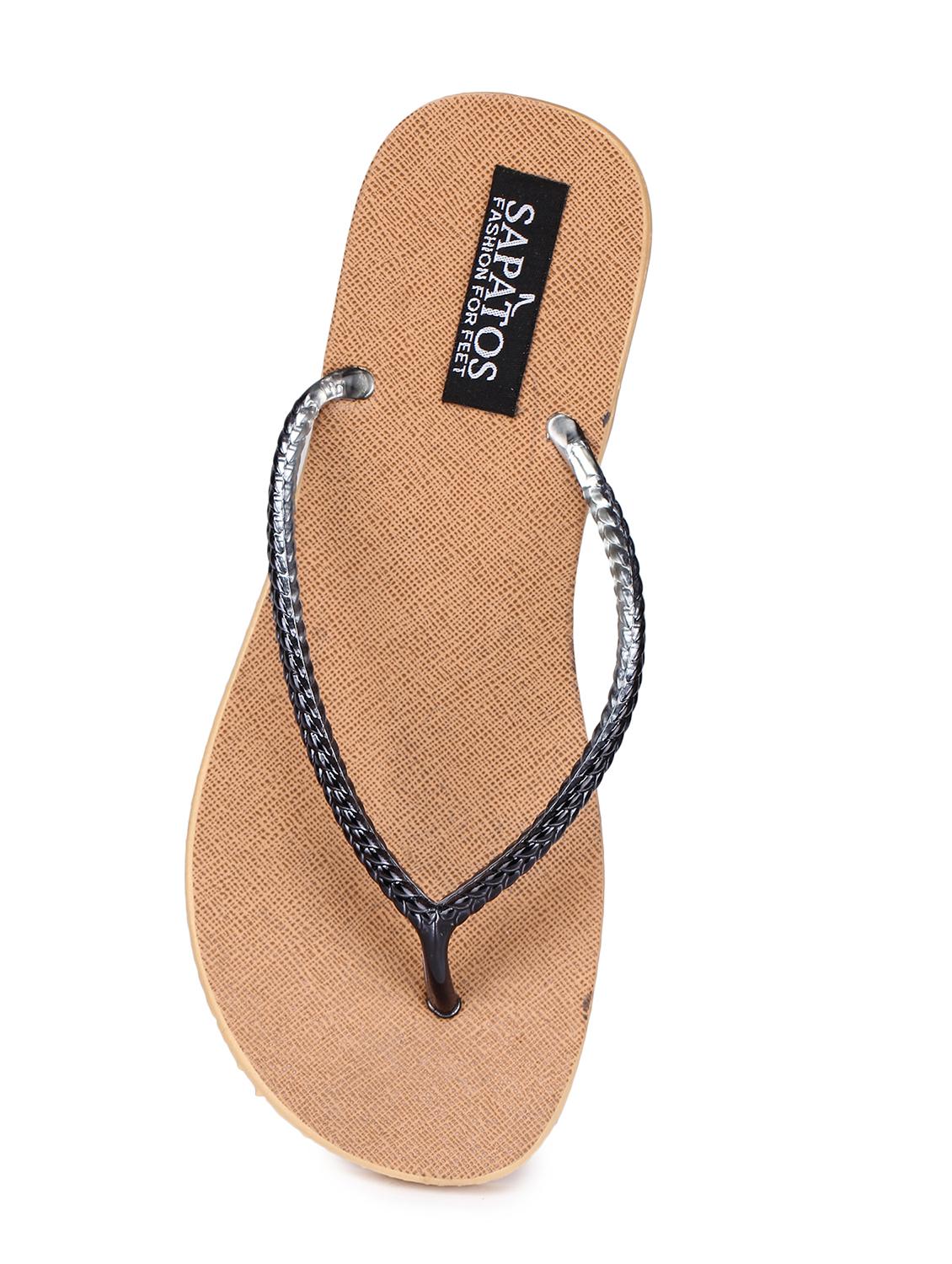 black toe separator flip flops - 17238430 - Standard Image - 5