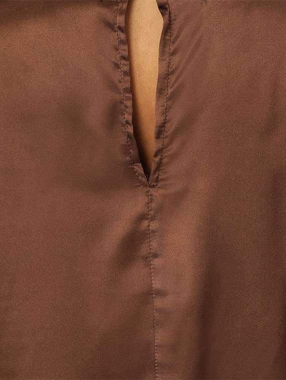 women's straight mock neck top - 17238778 -  Standard Image - 3