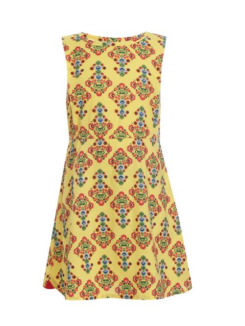 yellow rayon frock - 17239408 - Standard Image - 0