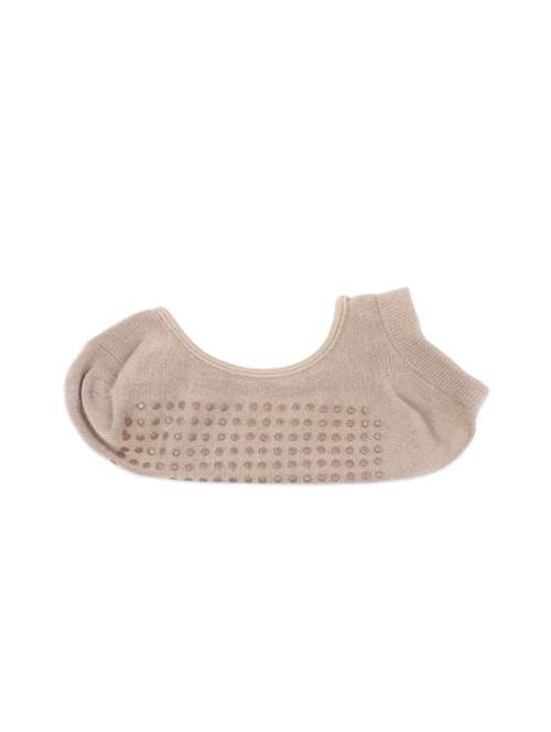 beige cotton ankle length sock - 17240412 -  Standard Image - 0