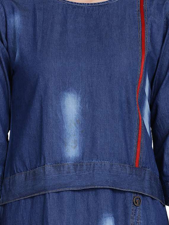 women's straight kurta - 17240836 -  Standard Image - 3