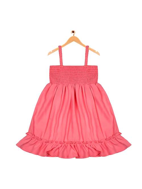 girls square neck sleeveless frock - 17241441 -  Standard Image - 0