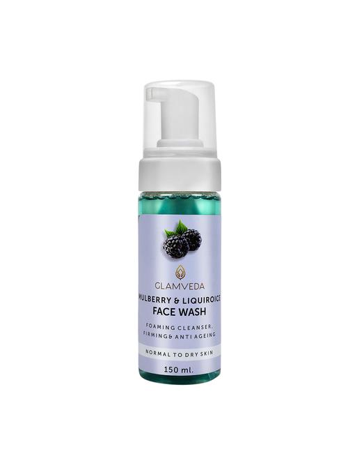 mulbery & liquiroice brightening foaming face wash - 17241552 -  Standard Image - 0