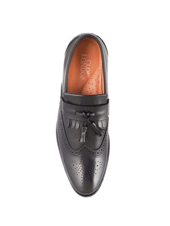 black slip on shoes - 17242283 - Standard Image - 3