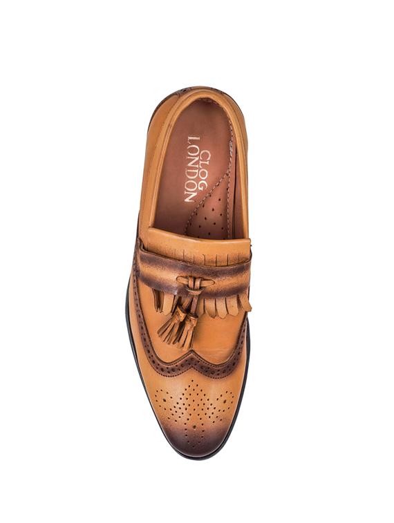 tan slip on shoes - 17242284 - Standard Image - 3