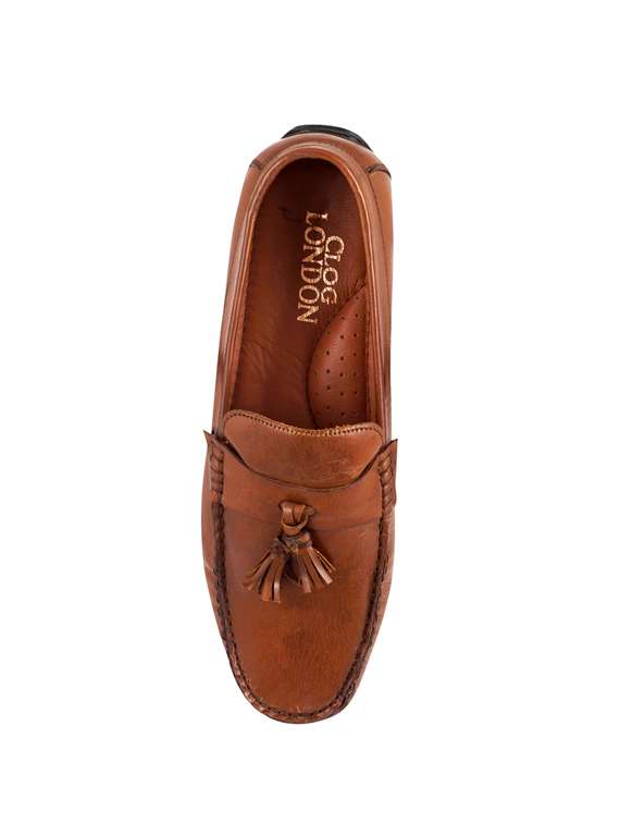 tan slip on shoes - 17242294 -  Standard Image - 3
