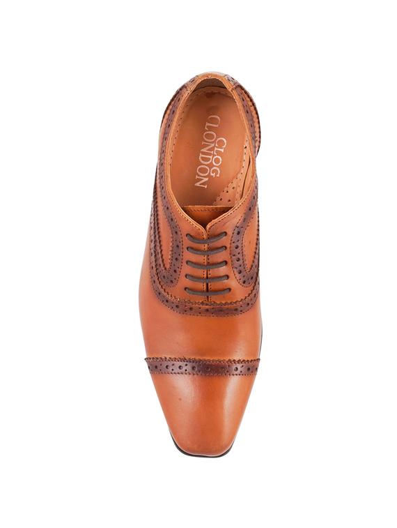 tan lace-up brouges - 17242306 - Standard Image - 3
