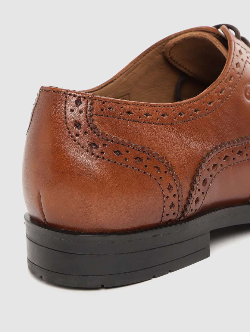 brown lace-up brouges - 17242307 -  Standard Image - 5