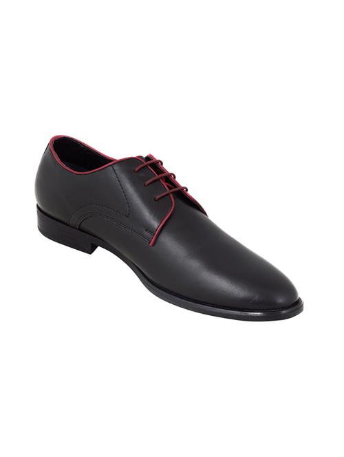 black lace-up derbys - 17242308 - Standard Image - 0