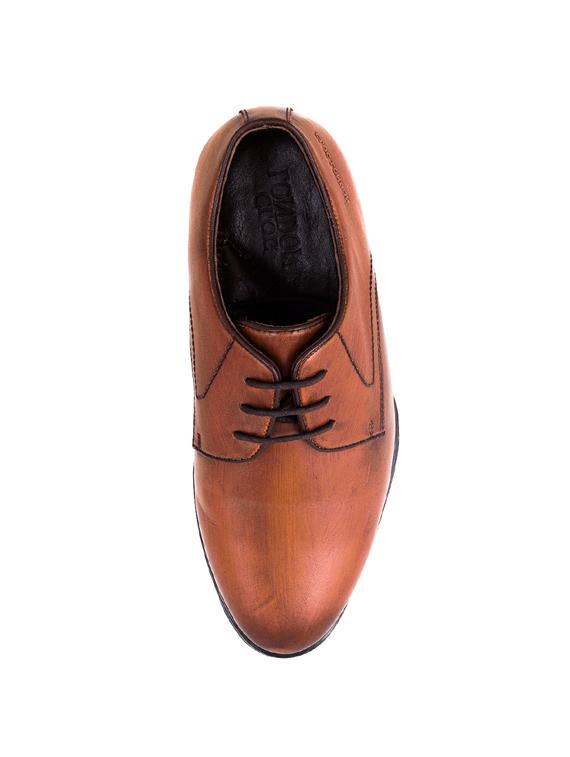 tan lace-up derbys - 17242309 - Standard Image - 3