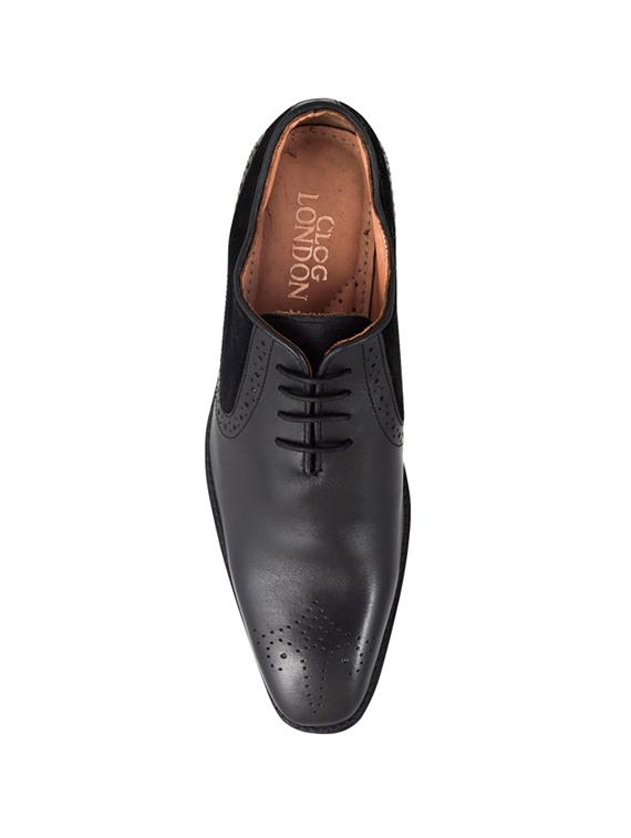 black lace-up derbys - 17242310 - Standard Image - 3