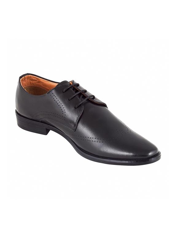 black lace-up derbys - 17242312 - Zoom Image - 0