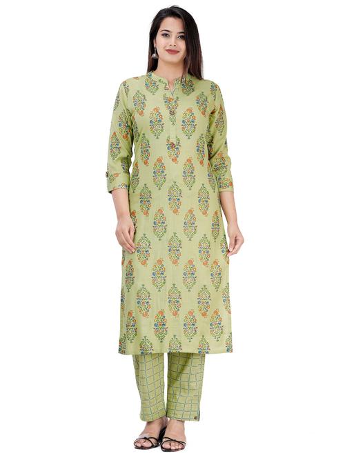 floral kurta pant set - 17242791 -  Standard Image - 0