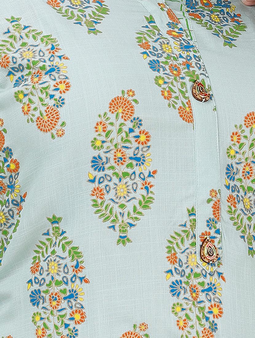 floral kurta pant set - 17242794 - Standard Image - 3