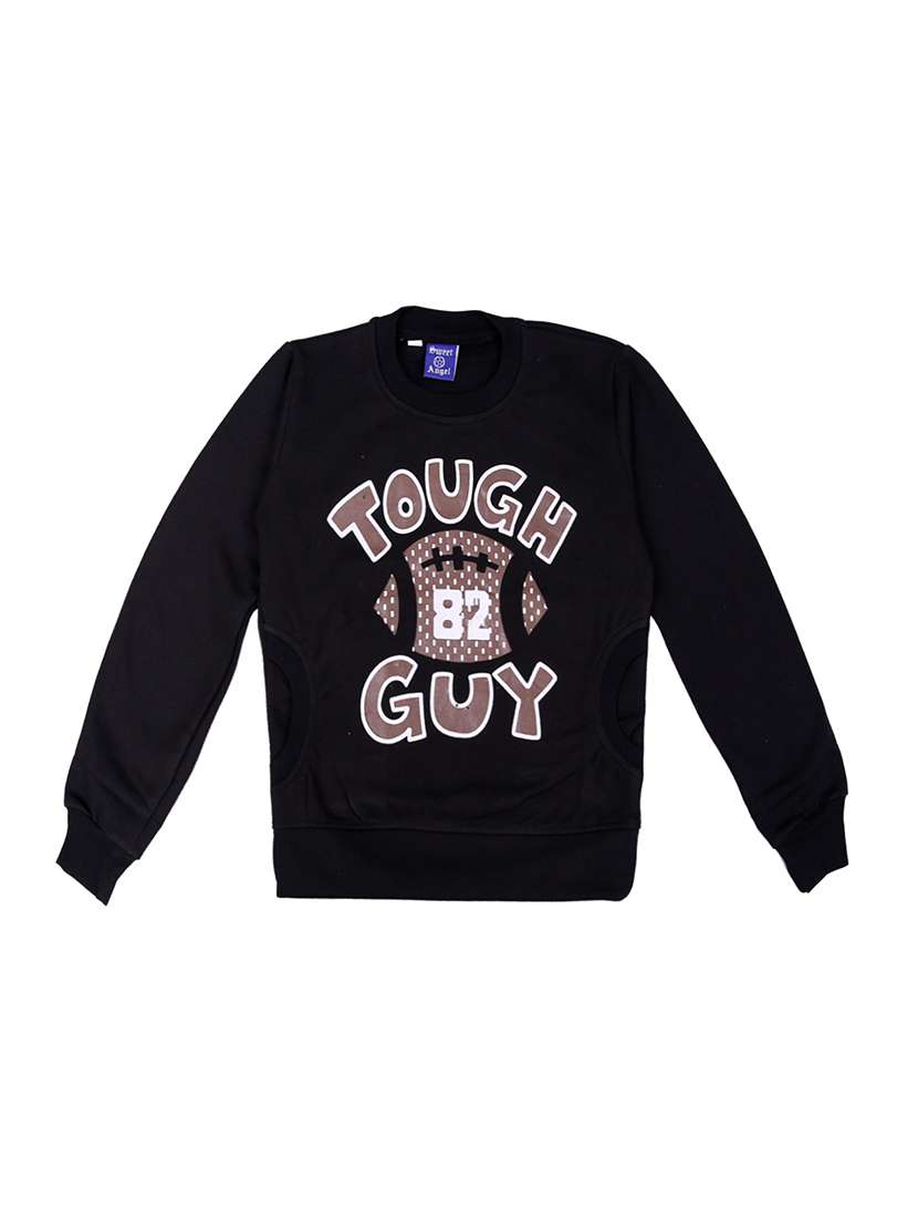 boys typography sweatshirt