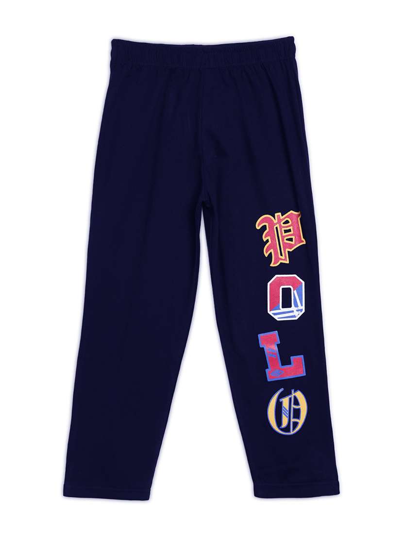 blue cotton track wear