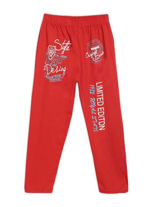 red cotton track wear - 17244075 -  Standard Image - 0