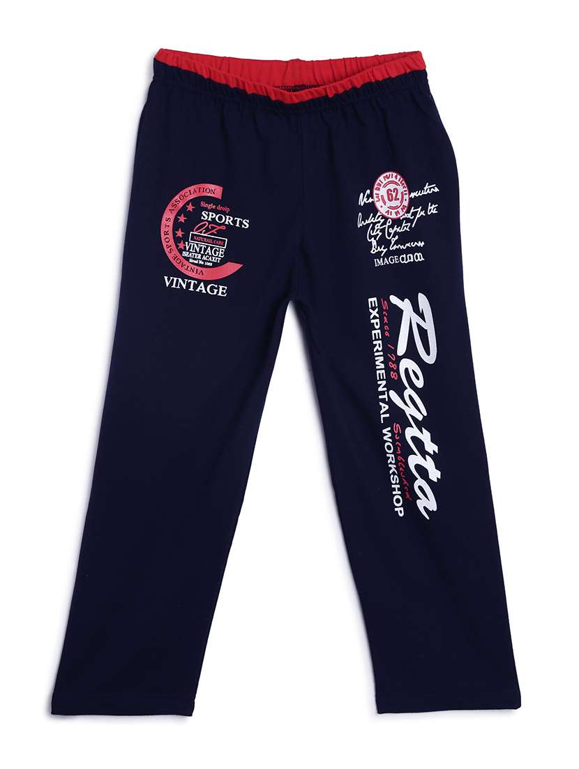 blue cotton track wear