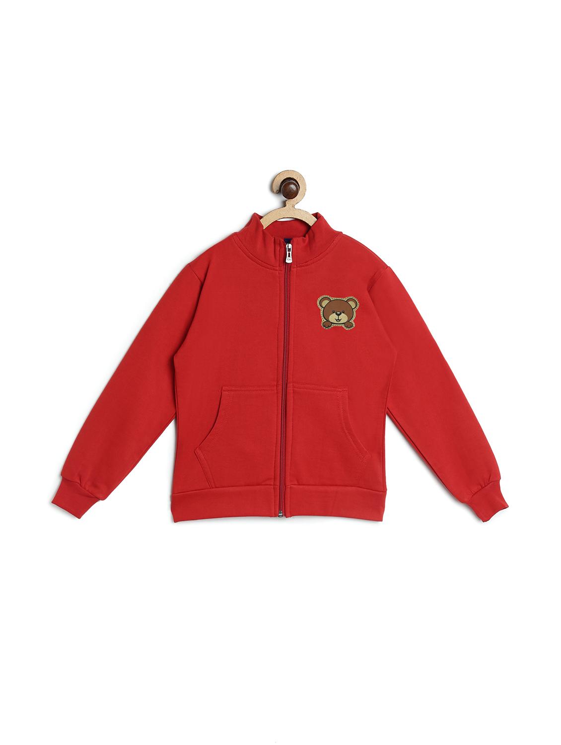 red fleece sweatshirt - 17244406 - Zoom Image - 0