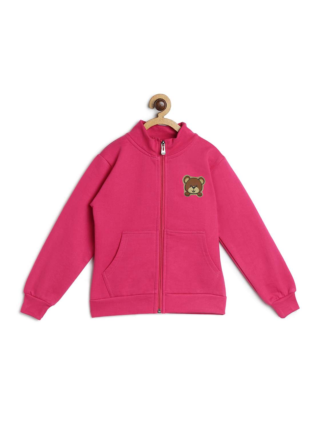 plain high neck neck sweatshirt