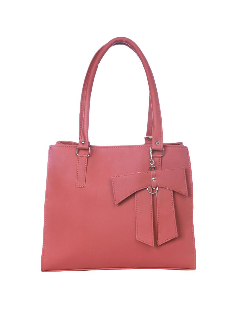 red leatherette (pu) handbag - 17245162 - Zoom Image - 0
